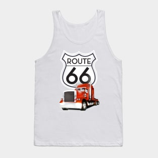 Big Rig Route 66 Tank Top